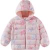 Disney Girls' Lightweight Hooded Down Jacket