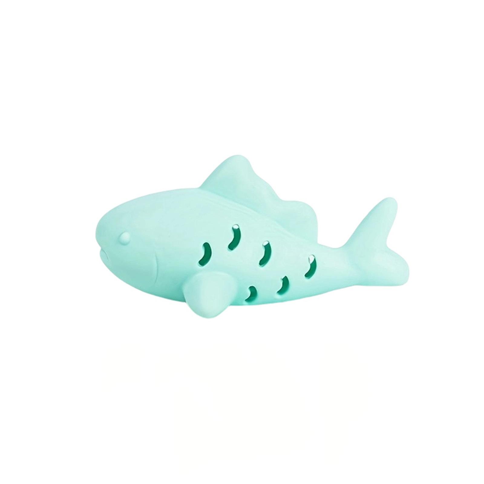 

Fish-Shaped Silicone Cats Toy, Interactive Dispensing Puzzle Toy For Cats, -Resistant Teething Chew Toy With Hollow Design To Release Catnip Scent One Size зелёный