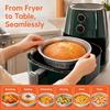 20PCS 6 Inch 7 Inch 8 Inch 9 Inch Air Fryer Foil Baking Pan Food Grade Tin Foil Pan  Baking Cooking