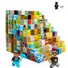 YOIKO Minecraft-Style Magnetic Block Set, Random 150 Pieces, 2cm, Magnetic Power-Up, Magnetic Blocks with Figures, DIY Magnetic Toy, Building Blocks,