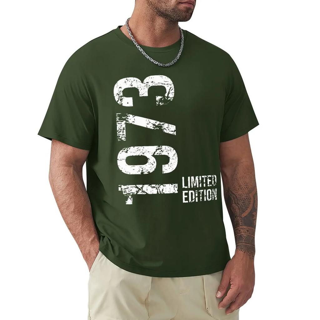 Novinka 50. 50 let Retro Vintage 1973 Trička Grafická Bavlna Streetwear Krátký Rukáv Narozeninové Dárky Letní Styl Tričko Muži