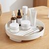 Nordic Style Round Storage Tray Plastic Simple Jewelry Display Tray Multi-purpose Minimalist Desktop Sundries Organizer