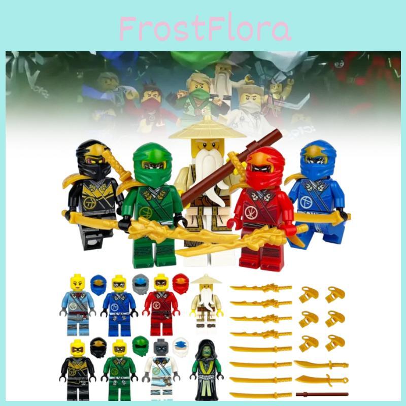 Mini Figurina Ninjago Jucărie Set Blocuri de Construcție Copii Educativ Timpuriu Durabil Cadou