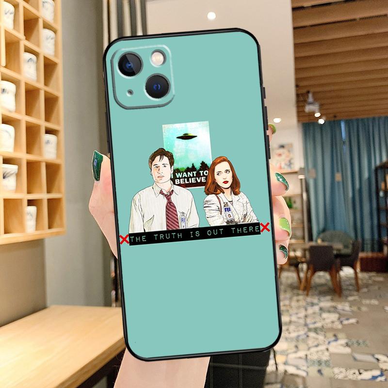 

The X Files I want to Believe Phone Case For iPhone 16 17 Pro Max 15 14 13 11 12 Pro Max mini 15 16 Plus 16e 17 Air Cover iPhone 12 mini