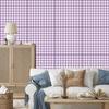 Wallpaper Fabric Pattern Purple and Light Gray 50x1000