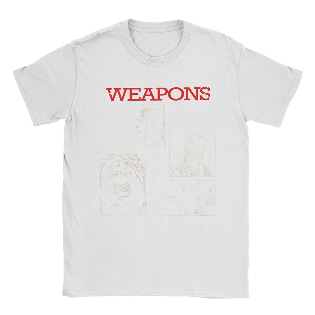 Men Women's Weapons Movie Horror T Shirts 100% Cotton Clothes Novelty Short Sleeve Crewneck Tee Shirt Printing T-Shirts