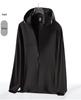 UPF50+ Summer Ice Silk Sun Protection Jacket with Hood for Men & Women