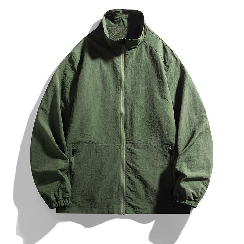 New Men's Jackets for Spring and Autumn, Outdoor Sports Loose Korean Casual Middle-aged and Elderly Jackets for Men