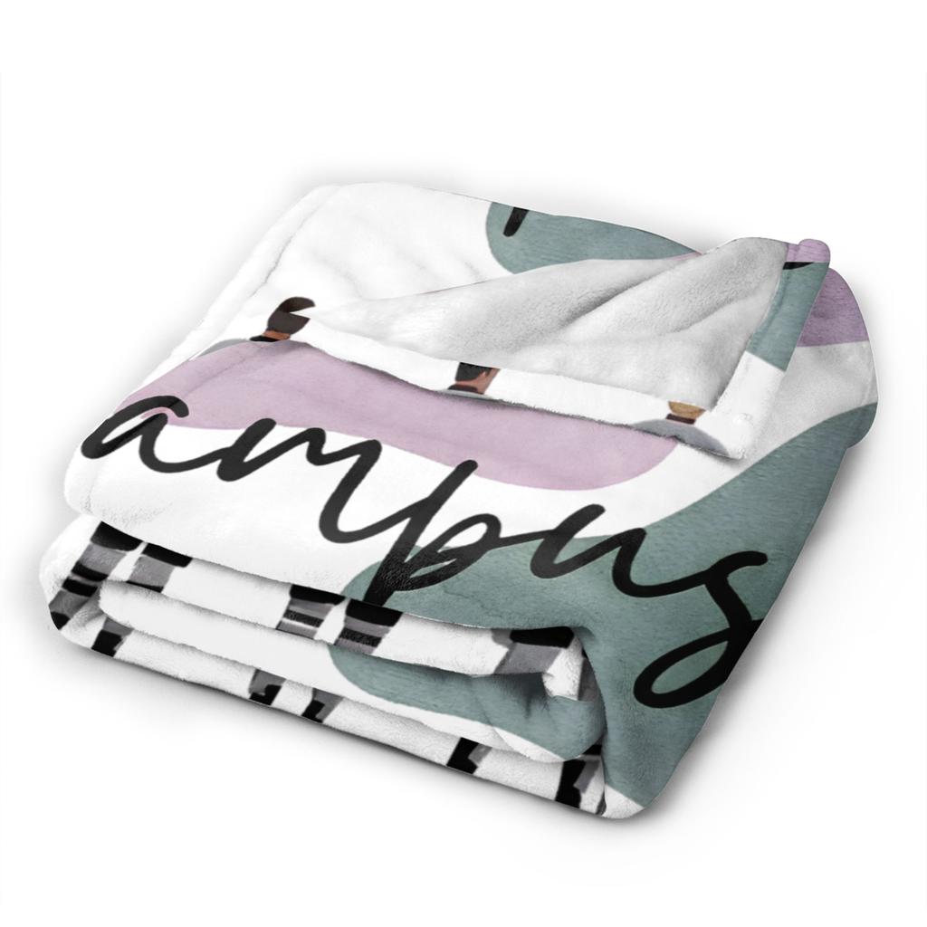 Hockey Romance Movie Off Campus Blanket Flannel Awesome Warm Throw Blanket for Coverlet Spring/Autumn,