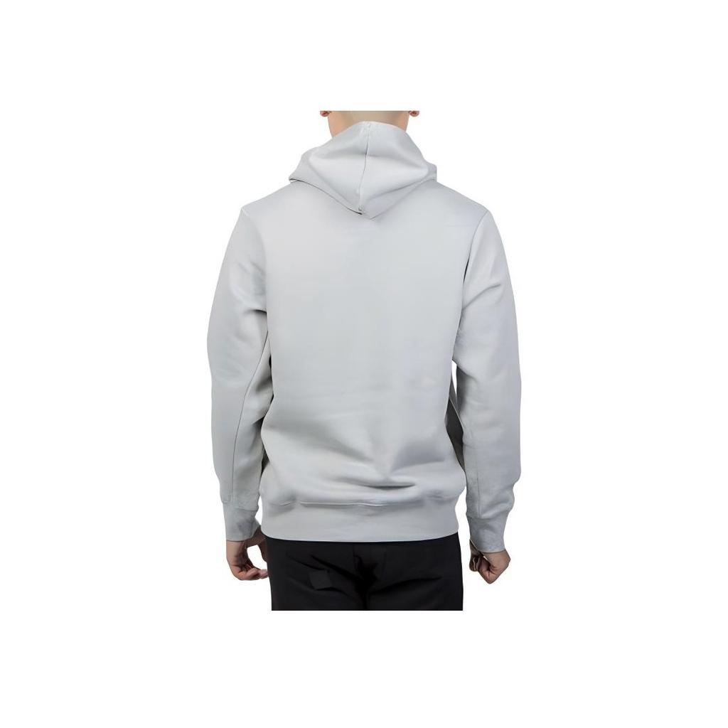 Nike SB Logo Print Pullover Hoodie Men Hoodies Gray AJ9733-063