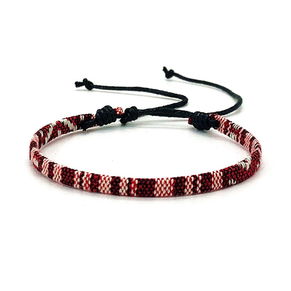 Colorful Bohemian Ethnic Woven Friendship Bracelet