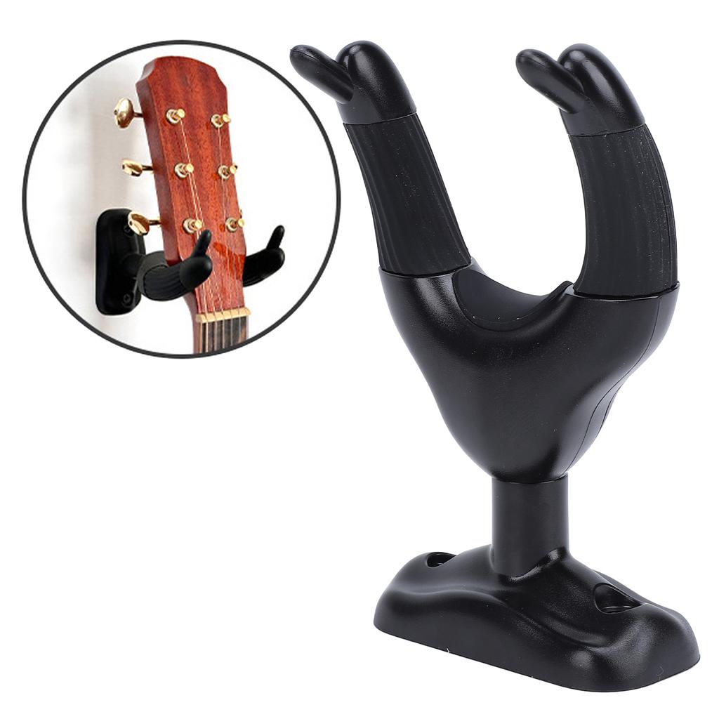Guitar Wall Mount Unique Deer Antler Shape Electric Acoustic Guitar Ukulele Wall Hanger for Display 