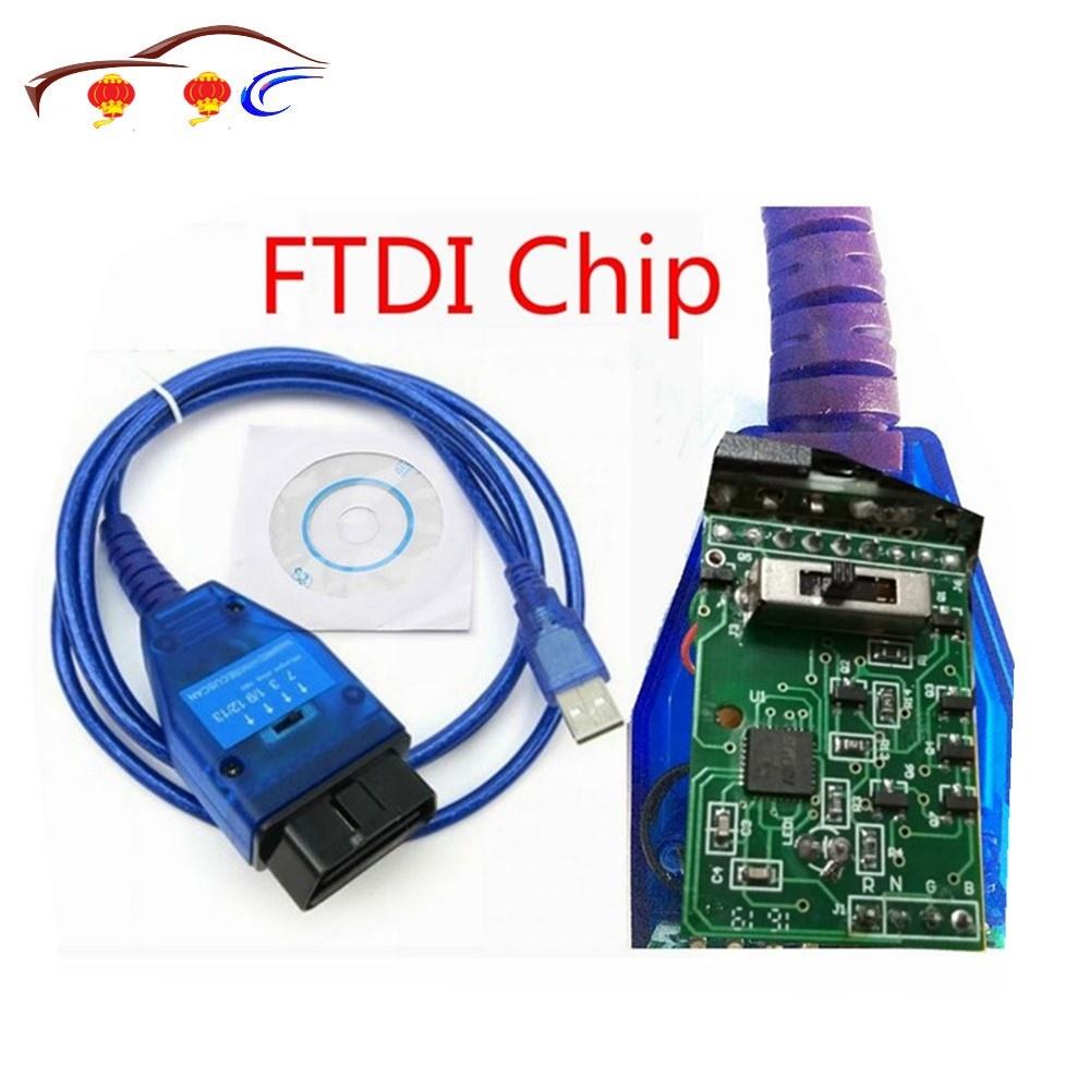 VAG USB Cable With FTDI Chip Vag USB OBD2 Scanner Scan Tool Interface For Fiat Car Accessories