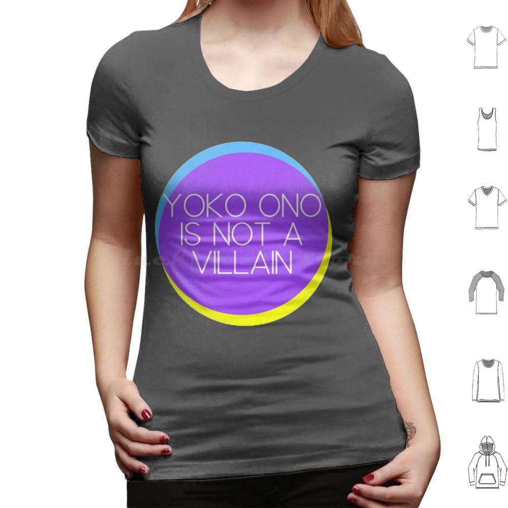 Yoko Ono Is Not A Villain Essential T Shirt 6xl Cotton Cool Tee Yoko Ono Yoko Peace The Music Ono 60s Imagine John Ringo Love