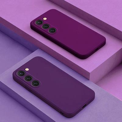 Puzdro S23 S22 Ultra Puzdro Tekutý Silikón Ochrana Objektívu Fotoaparátu Mäkký Kryt Puzdro Pre Samsung Galaxy S23 S 23 S22 Plus S23Ultra S23 Ultra