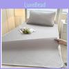 Solid Color Summer Cooling Gel Fiber Bed Mat With Lightweight Foldable Bedding