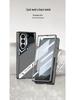 Samsung Z Fold 6 Electroplated Leather Case: Pure Color, E-Sports Design, Anti-Drop Protection