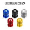 for Citroen C4 C3 C5 C1 C2 Berlingo C-Elysee C4-Picasso Car Wheel Tire Valve Dust Lever Air Cap Keychain Keyring Accessories