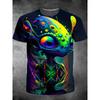 Fashion 3D Print Men Short Sleeve Round Neck T-Shirt Plus Size Tee Summer Casual Tshirts