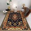 Bohemian Persian Retro Rug Anti-Slip Wear-resistant Carpet for Indoor Outdoor Living Room Bedroom Easy Clean Home Decor Classic