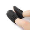 British Style PU Leather Baby Shoes for 0-1 Year Olds - Non-slip Soft Sole Walking Shoes