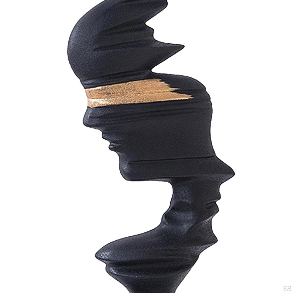Human Face Figurine Art Piece for Desk And Indoor