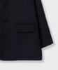 Musinsa Standard Wool Blend Oversized Car Coat [Grayish Navy]