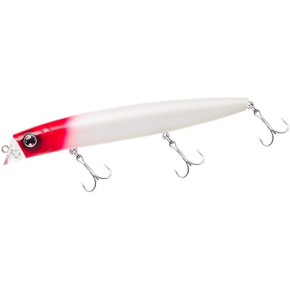 Daiwa Morethan Cross Counter 125F Pearl Red Head Fishing Lure 125mm
