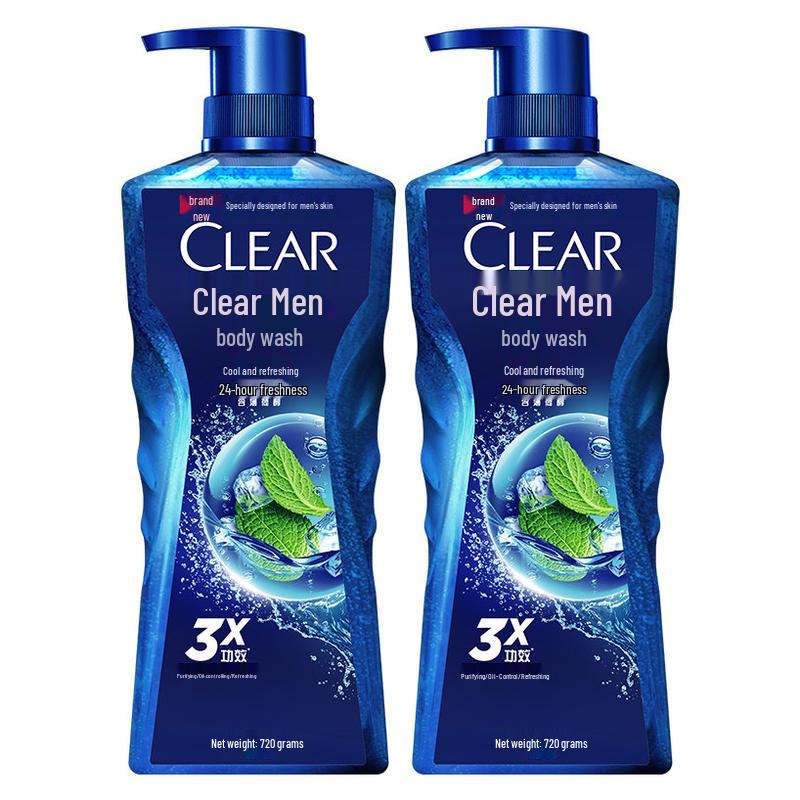 CLEAR Men s Cool & Refreshing Oil Control Shower Gel