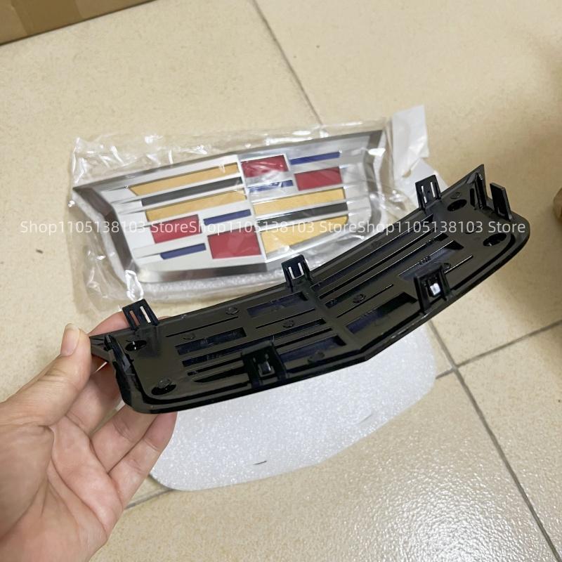 AABHT1 3D ABS Car Front Rear Logo Emblem Cover For Cadillac XTS XT5 XT6 ATSL Auto Grille Tailgate Trunk Badge Exterior Decoratiom