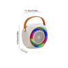 Colorful light and audio allinone highquality dualmic singalong ultralong battery life portable Bluetooth portable audio