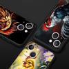 Cock Rooster Chicken Phone Case For iPhone 17 16 15 Pro Max 11 12 13 14 7 8 Plus SE 2020 X XR XS Cover Soft Black