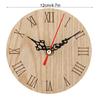 Wooden  Analog Display Decor Garden Hallway Outdoor Hanging Wall Clock (33cm)