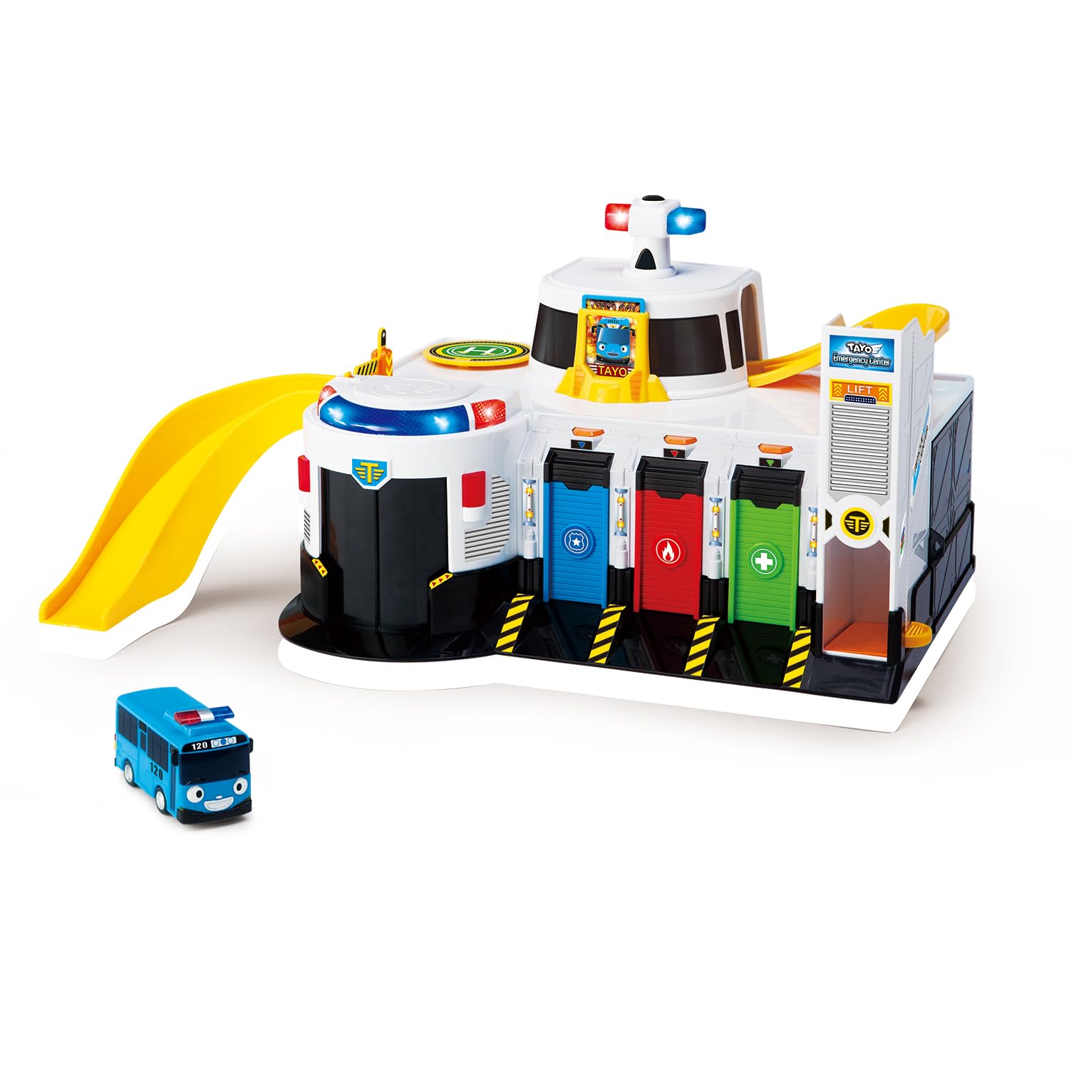 

BANDAI Little Bus Tayo Emergency Dispatch Center Playset Toy Award 2025 Action Category Excellence Recommended for ages 3 and up [Japan Award]
