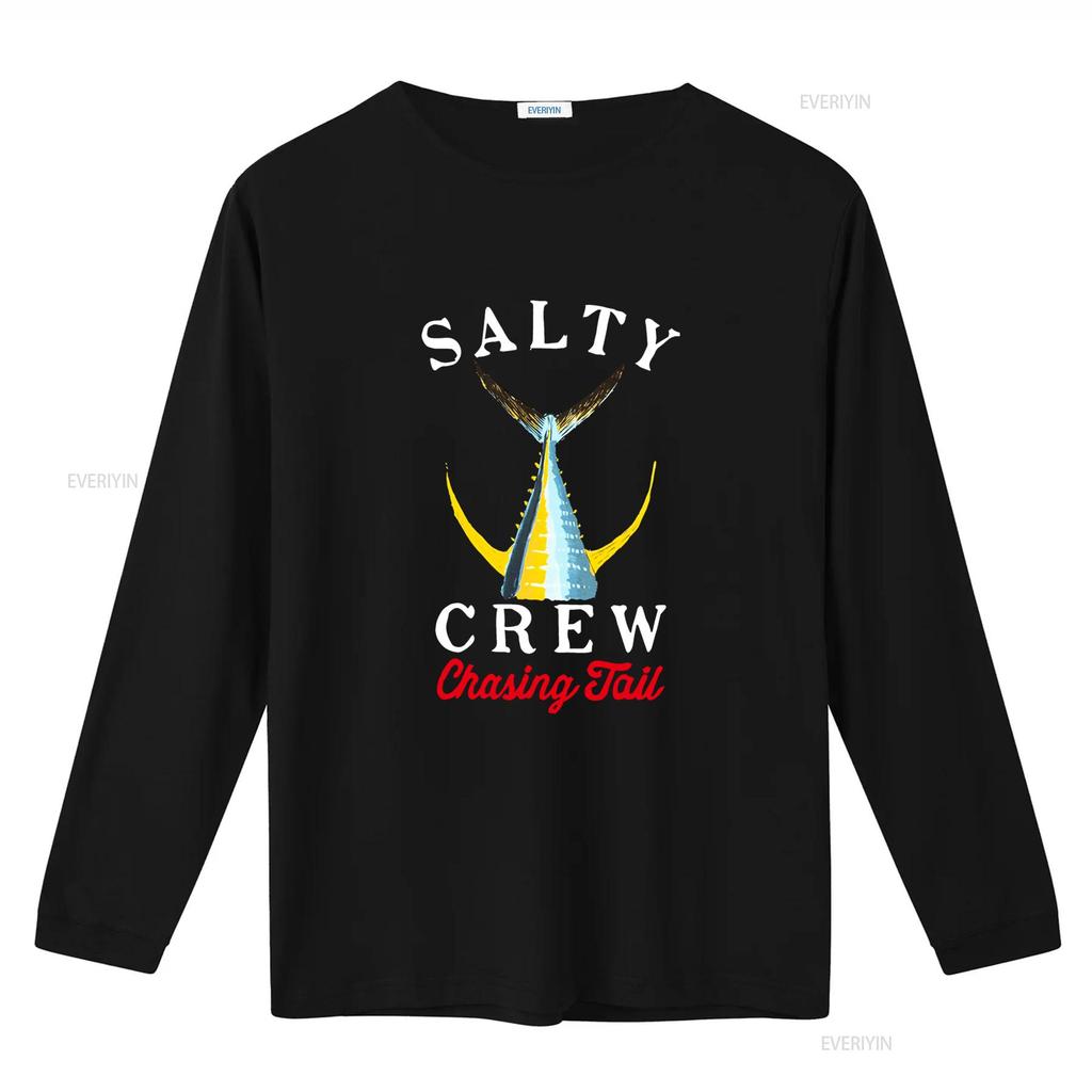 Salty Crew Mens T Shirt Chasing Tail Design with Banana Yellow Tailed Print Medium Size New Arrival vintage Washed Casual