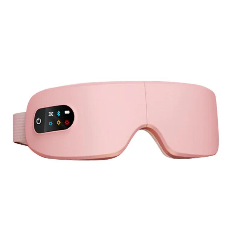 4D Eye Massager Smart Airbag Vibration Eye Care Instrument Hot Compress Bluetooth Eye Massage Glasses Fatigue Anti-wrinkle Care