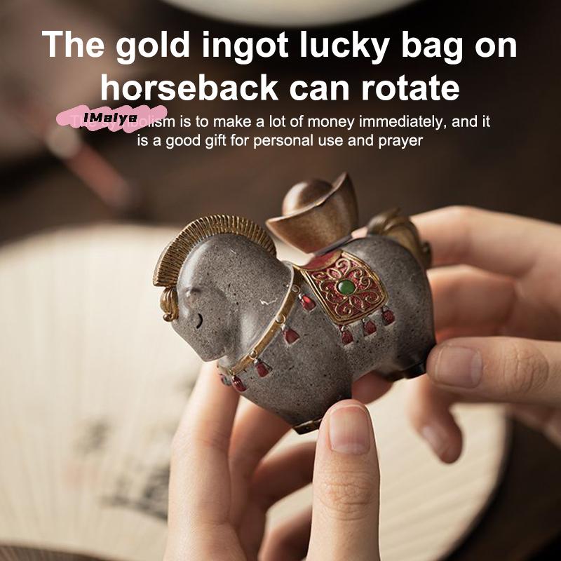 Color Change Rich Tea Pet Ornament Lucky Tangma Instantly Transforming Coffee Table Decorative Accessory Boutique Style Tea Pet