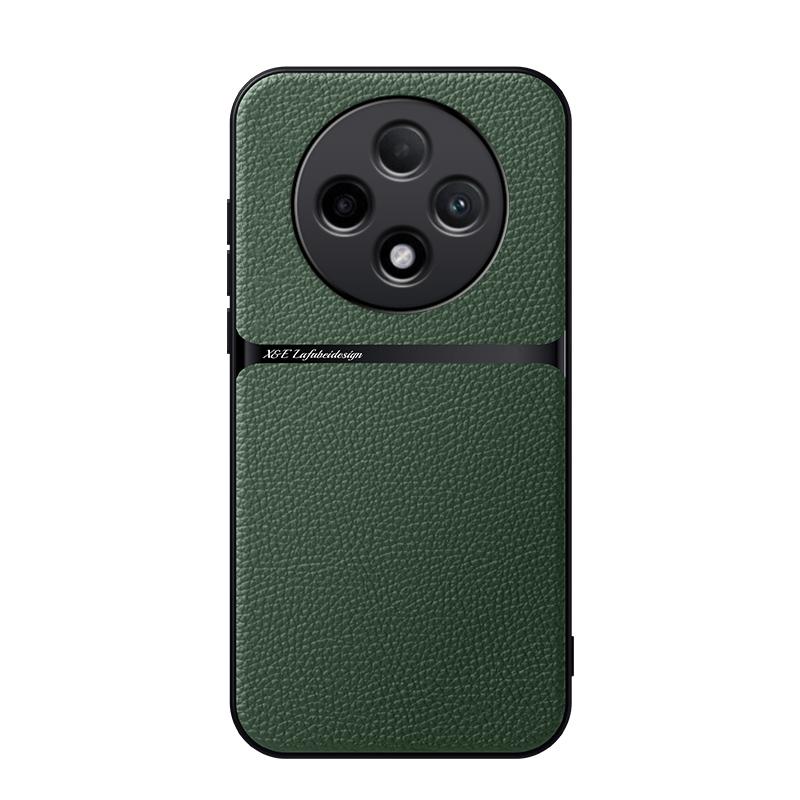 For OPPO A3 5G Case Luxury Magnetic Holder Leather Phone Cases For OPPO A 3 A3 3A 5G Soft Silicone Bumper Shockproof Back Funda