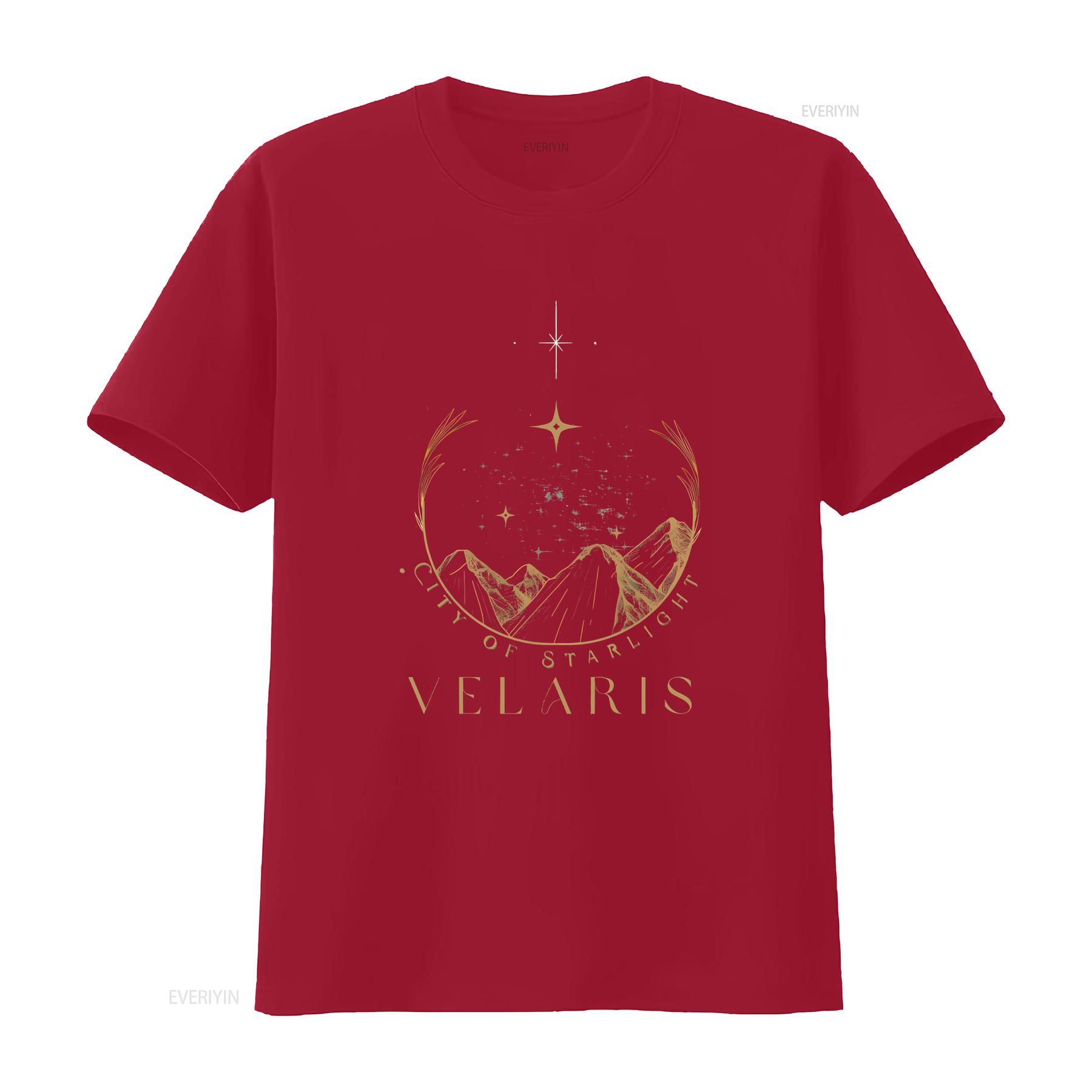 

Velaris T Shirt to the stars who listen and dreams that are answered night court acotar A of thorns vintage Washed Comfortable S