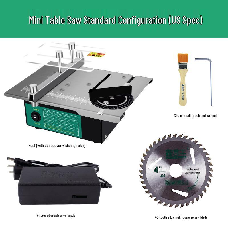Xinyuanfeng Mini Table Saw: Precision DIY Multi-Function Electric Cutting Machine