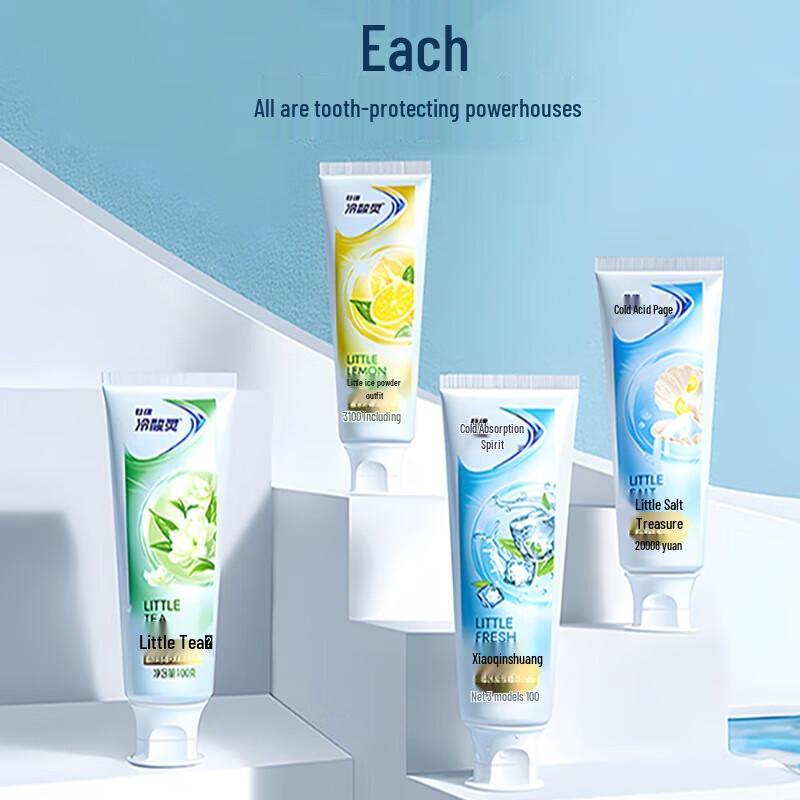 Lengsuanling Fresh Breath Deep Clean Toothpaste 100g x 3-pack