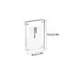 Acrylic Photo Frame Kpop Idol Photocard Hold Clear Picture Frame Mini Card Collect Book Photo Display Stand Desktop Decoration
