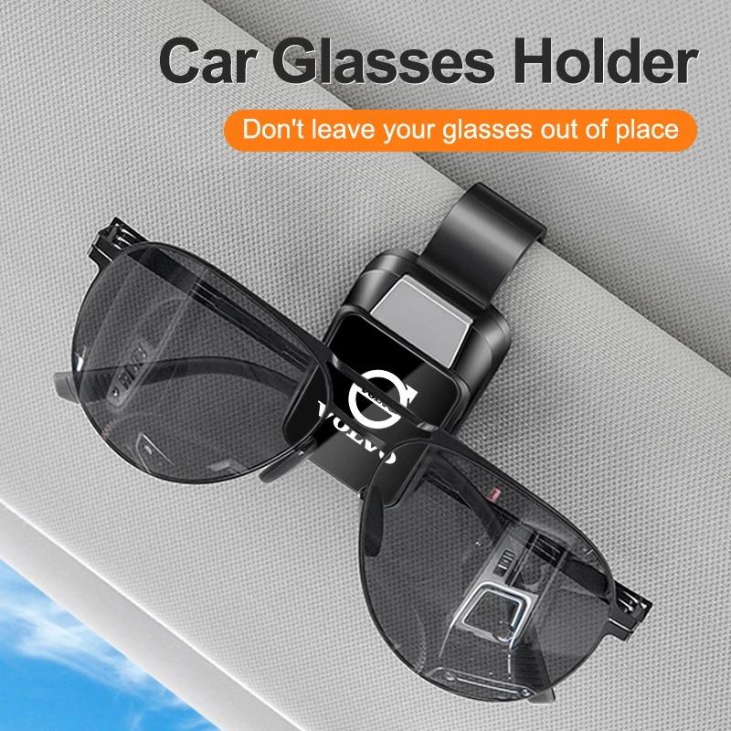 Per VOLVO XC40 XC60 XC70 XC90 V40 V60 V90 C30 S60 S90 Interno Auto Porta Occhiali da Sole Porta Occhiali Clip di Stoccaggio Occhiali Accessori