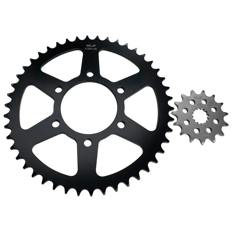 46T 15T Motorcycle Front Rear Sprocket For CF MOTO 650 NK 650NK CF650-7F -
