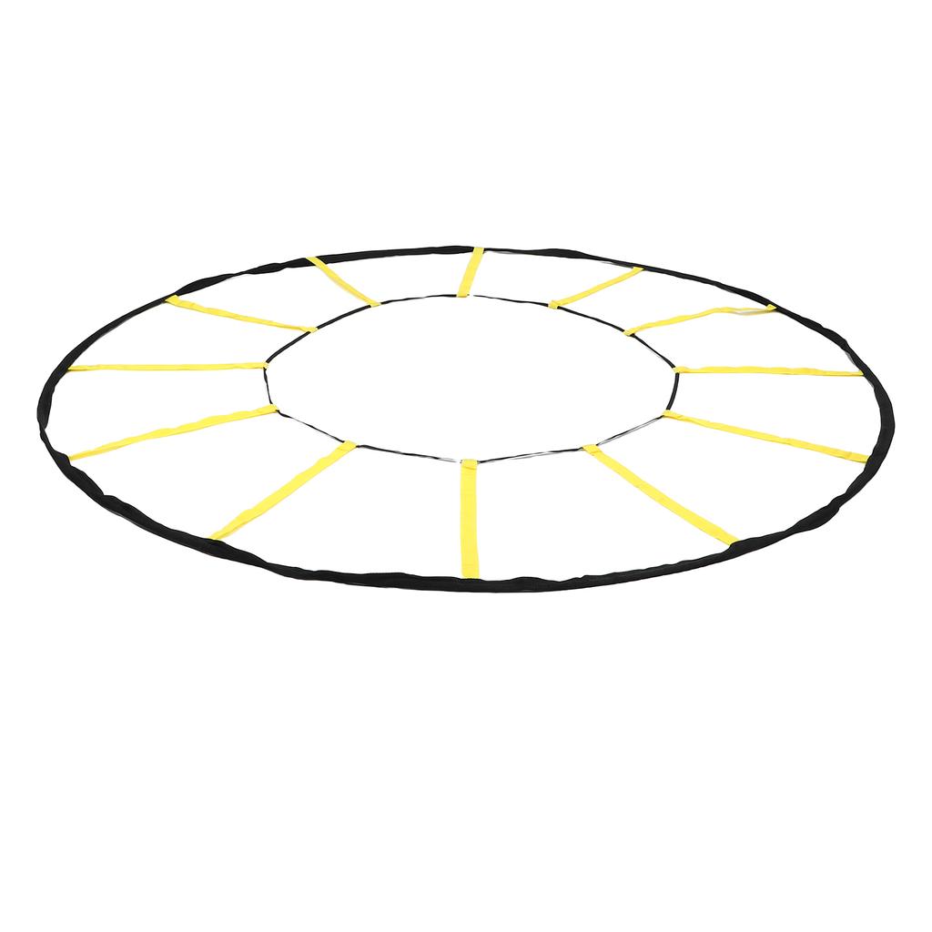 Circular Agility Training Ladder 12 Rungs Nylon Speed and Agility Trainer for Soccer Basketball