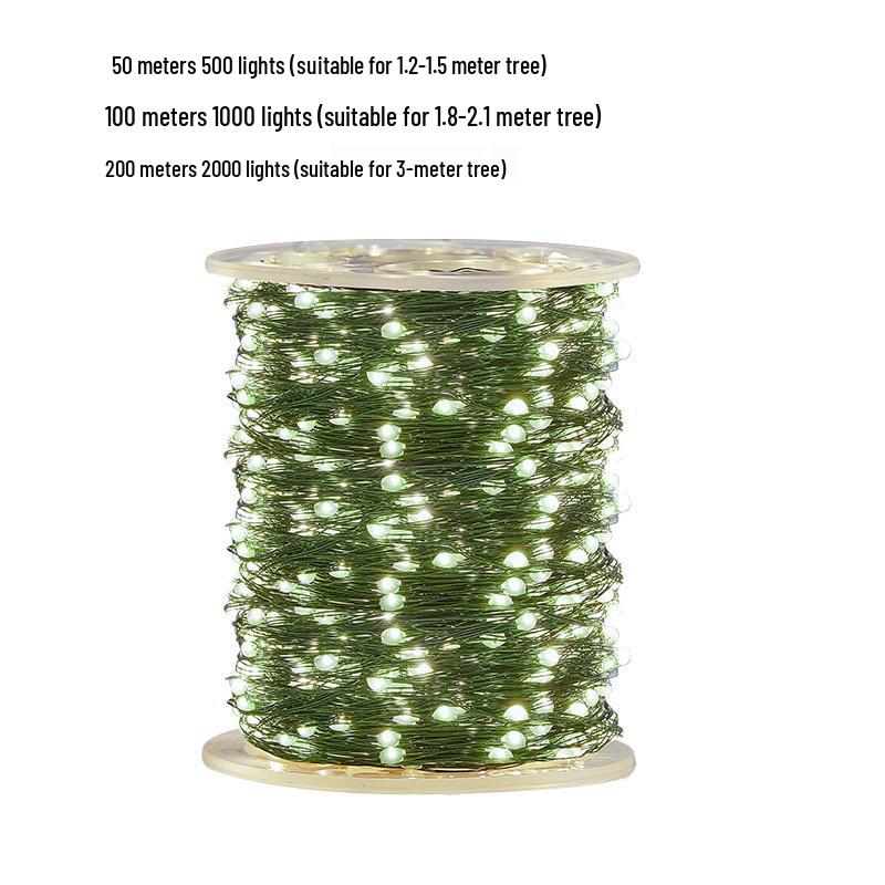 

LED Copper Wire Christmas Tree Fairy Lights - Starry String Decoration