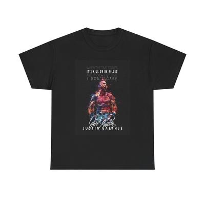 Justin Gaethje Tshirt UFC Merch MMA Fighter Graphic Unisex Heavy Cotton Tee Unisex T-Shirt