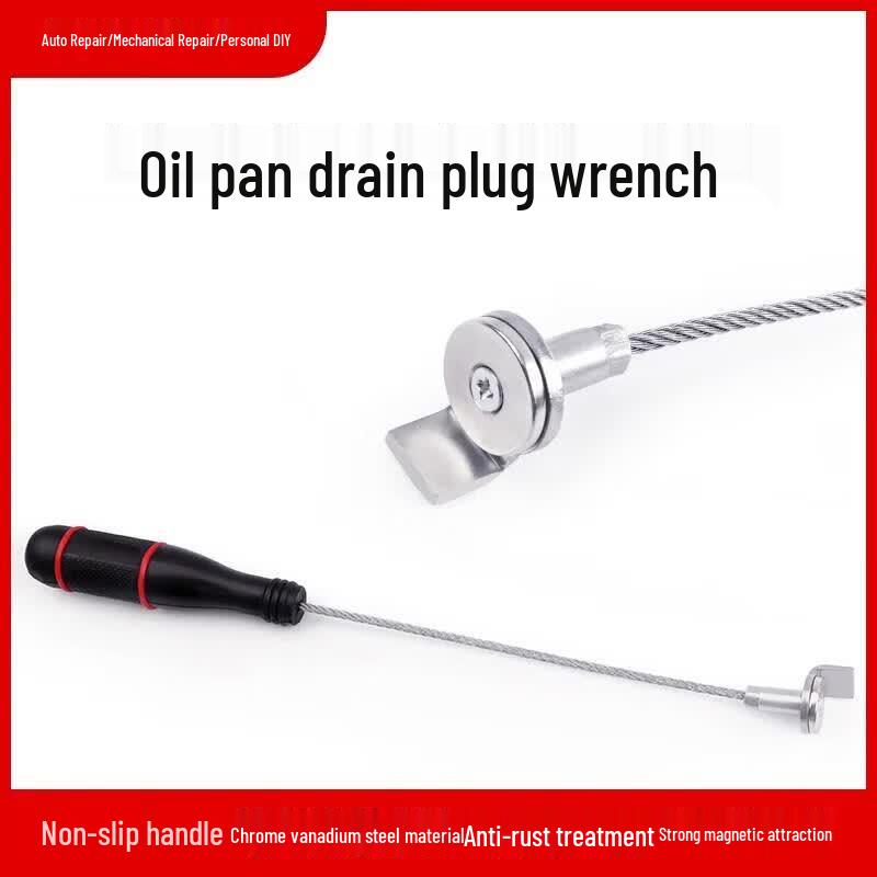 Magnetic Car Oil Drain Plug Remover Tool