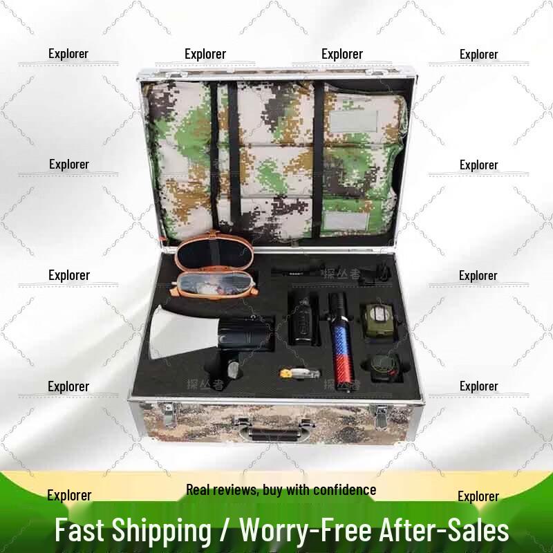 Explorer Camouflage Survival Training Box