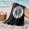 Girona FC Print Microfiber Beach Towel Quick Dry Absorbent Large Towel For Beach Swimming Travel